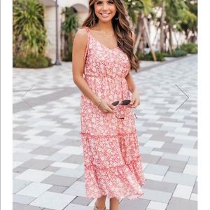 Pink Lily Make Time Last Dress